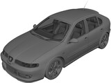 Seat Leon Cupra 3D Model preview