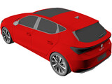 Seat Leon FR (2022) 3D Model