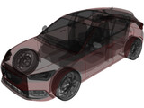 Seat Leon FR (2022) 3D Model