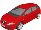 Seat Leon 3D Model preview