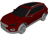 Seat Tarraco Excellence (2021) 3D Model preview