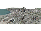 Seattle City 3D Model preview