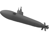 Seawolf 3D Model