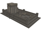 Second Temple 3D Model preview