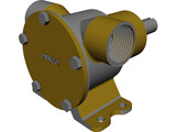 Self Primed Pump 3D Model preview