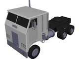 Semi Truck 3D Model preview