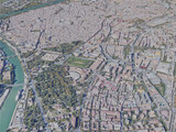 Seville City, Spain (2022) 3D Model preview