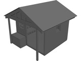 Shed [+Shelves and Table] 3D Model preview