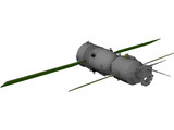 Shenzhou Chinese Spacecraft 3D Model