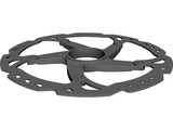 Shimano Disc 160 Centerlock XTR 3D Model preview