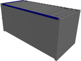 Shipping Container 3D Model preview
