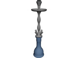 Shisha for 4 Tubes 3D Model preview