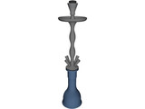 Shisha for 4 Tubes 3D Model