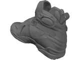 Shoe Men High Top 3D Model
