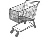 Shopping Cart 3D Model preview