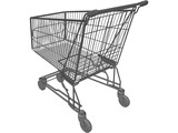 Shopping Cart 3D Model