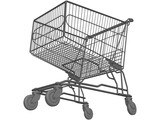 Shopping Cart 3D Model