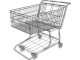 Shopping Cart 3D Model