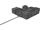 Shopping Park 3D Model
