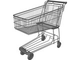 Shopping Trolley 3D Model preview