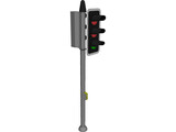 Short Traffic Light 3D Model preview