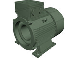 Siemens Electric Motor 3D Model preview
