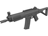 Sig552 Commando 3D Model preview