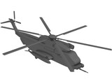 Sikorsky MH-53J Pave Low III 3D Model