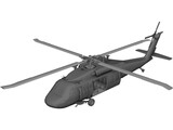Sikorsky UH-60L Black Hawk [+Interior] 3D Model preview