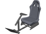 Simracing Cockpit 3D Model preview