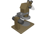 Single Dioptor Stereo Mcroscope 3D Model preview
