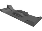 Skatepark Compact 3D Model preview