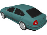 Skoda Octavia (2004) 3D Model