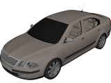Skoda Octavia (2005) 3D Model preview