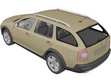 Skoda Octavia Scout 3D Model