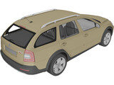 Skoda Octavia Scout 3D Model