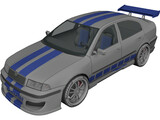 Skoda Octavia (Tuning) 3D Model preview