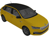 Skoda Rapid Spaceback (2020) 3D Model