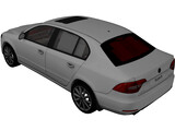 Skoda Superb (2013) 3D Model