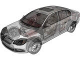 Skoda Superb (2013) 3D Model