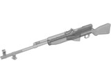 SKS Rifle 3D Model