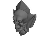 Skull Logo 3D Model preview