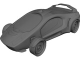 SkyCar Unity 3D Model preview