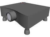 Slide Projector 3D Model preview