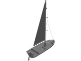 Small Boat 3D Model preview