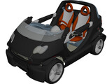 SMART Crossblade 3D Model preview
