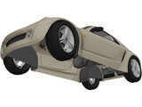 SMART Roadster 3D Model