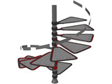 Snail Stair 3D Model