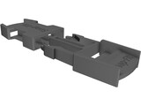 Snap Fit Buckle 3D Model