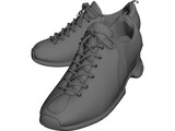 Sneakers Shoes 3D Model preview